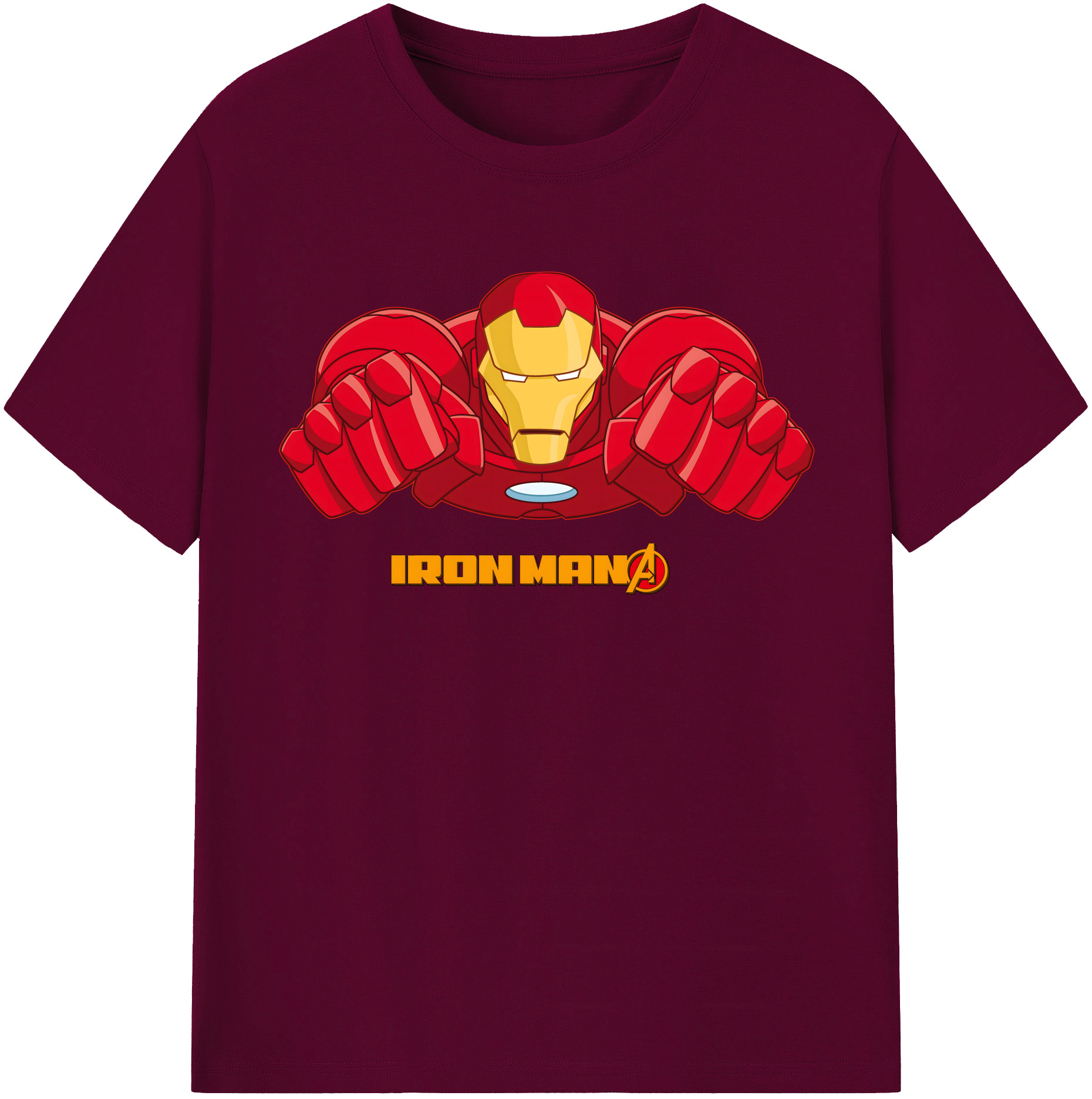 （画像用） アベンジャーズ The Avengers レディースカジュアルプリントTシャツ（綿100％）
